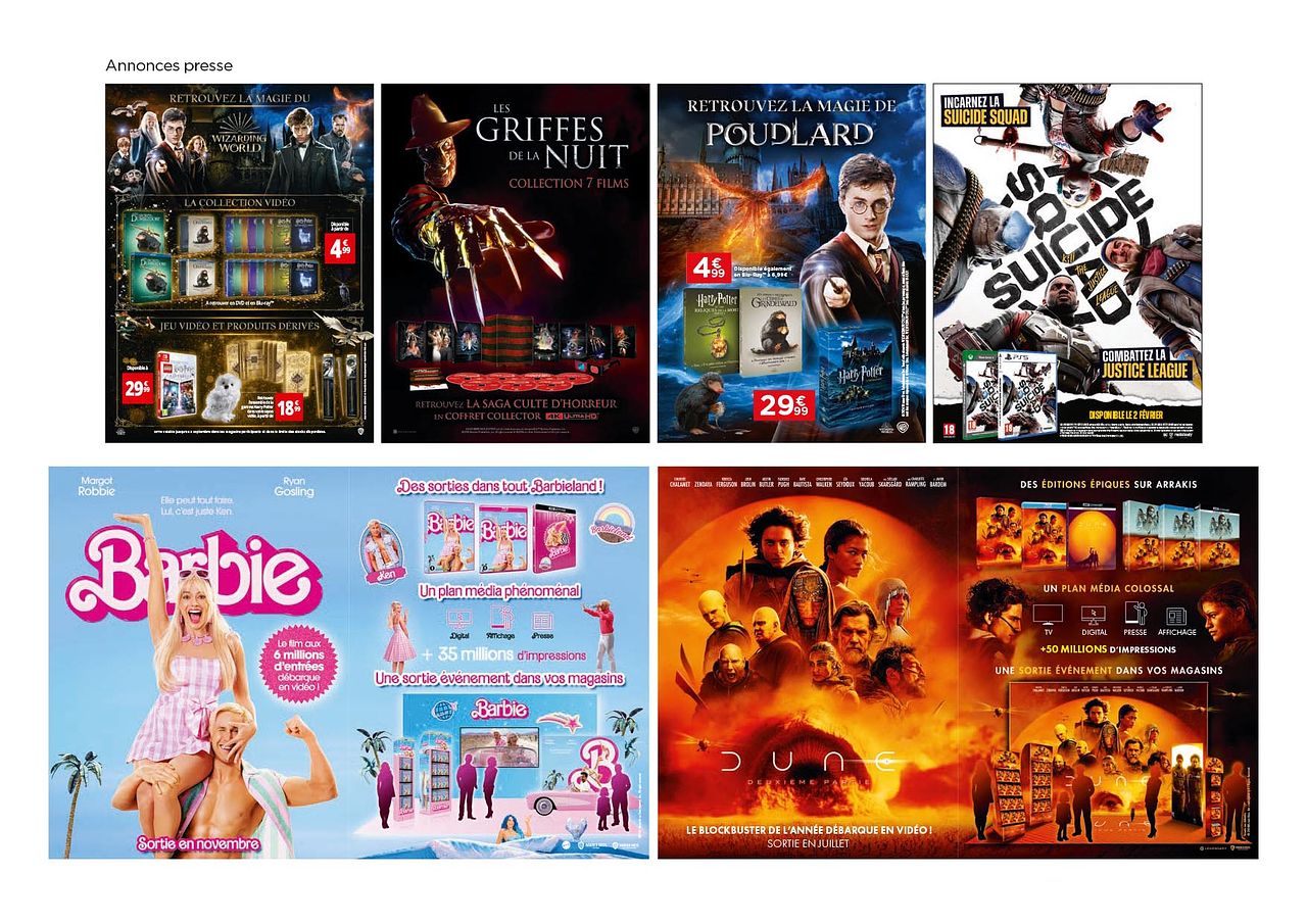 Annonces presse