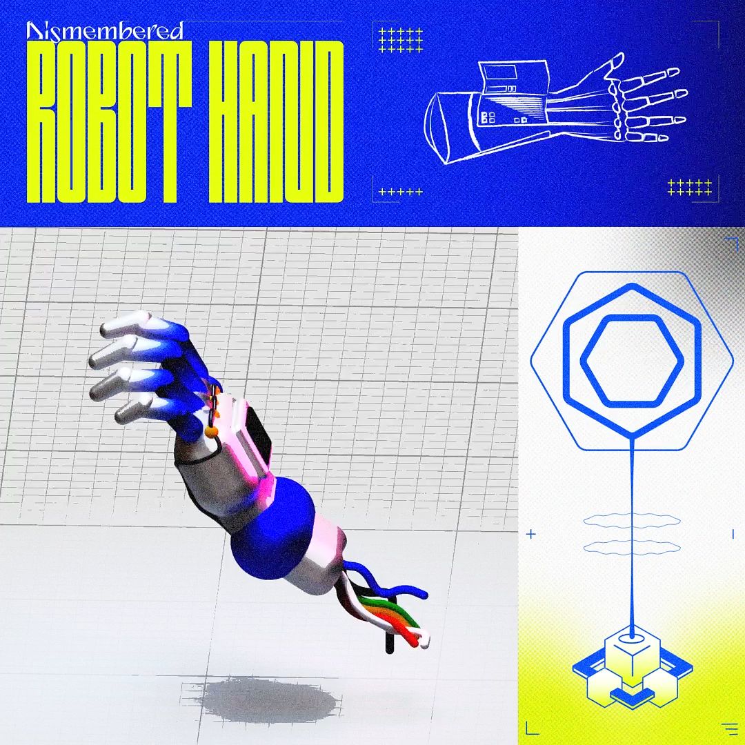 Motion Design Loop - Robot Hand