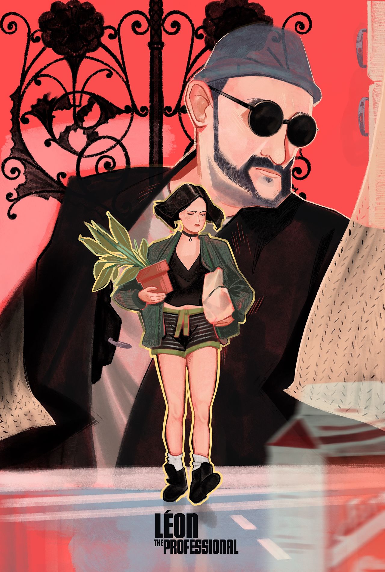 Fanart Léon Affiche