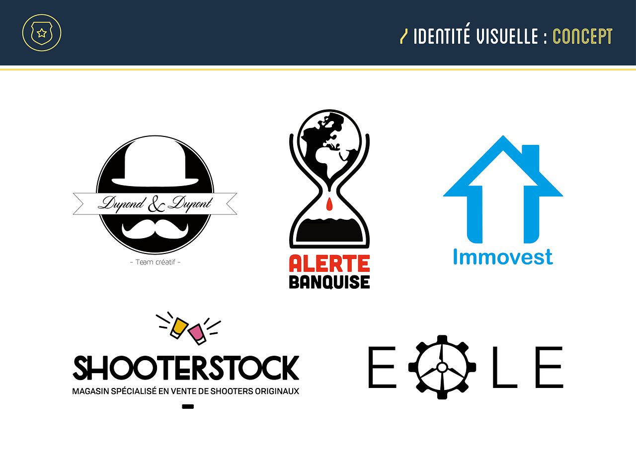 Identité visuelle | Logos conceptuels