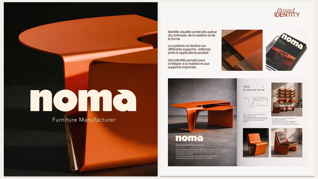 NOMA — Identité visuelle & direction artistique