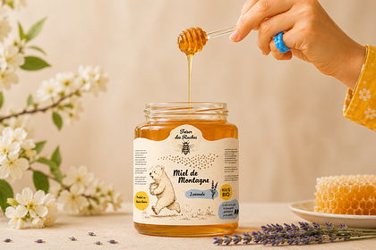 Etiquette pot de miel 🍯