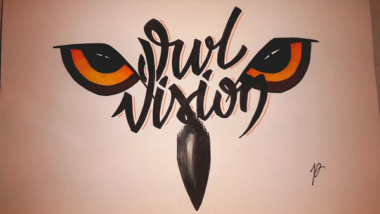 Owl Vision - Lettering
