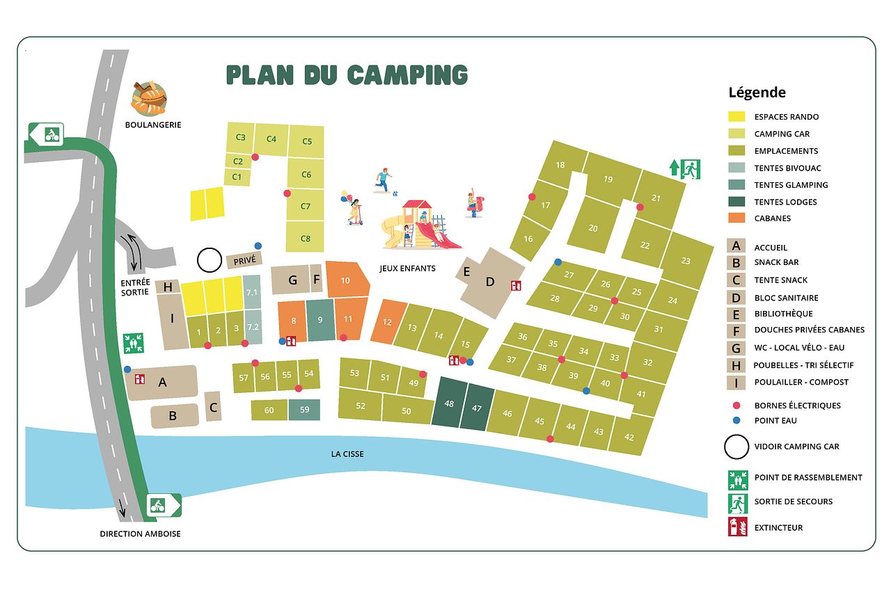 Illustration - Plan camping