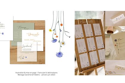 Suite invitations mariage