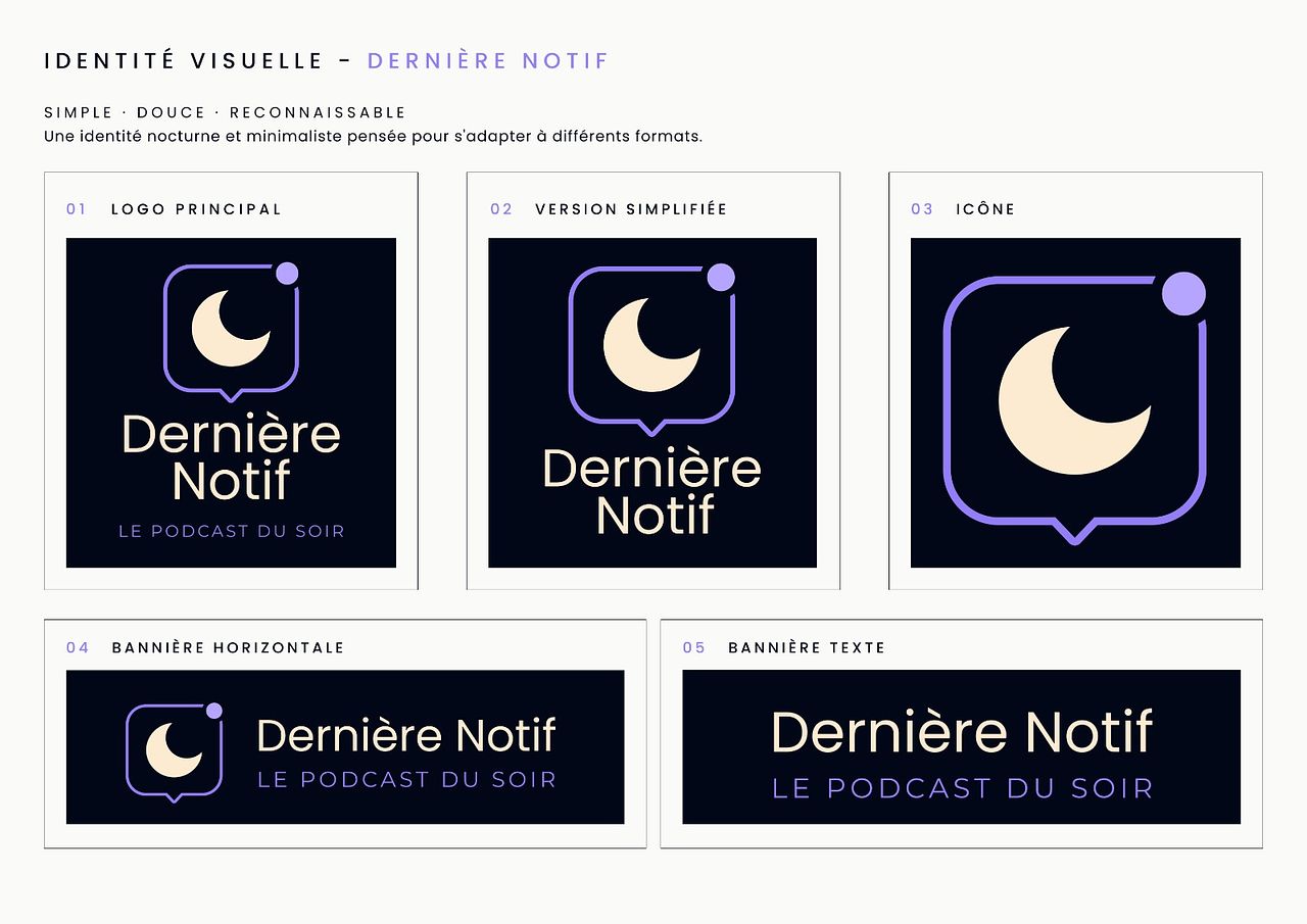 Identité visuelle – Dernière Notif
