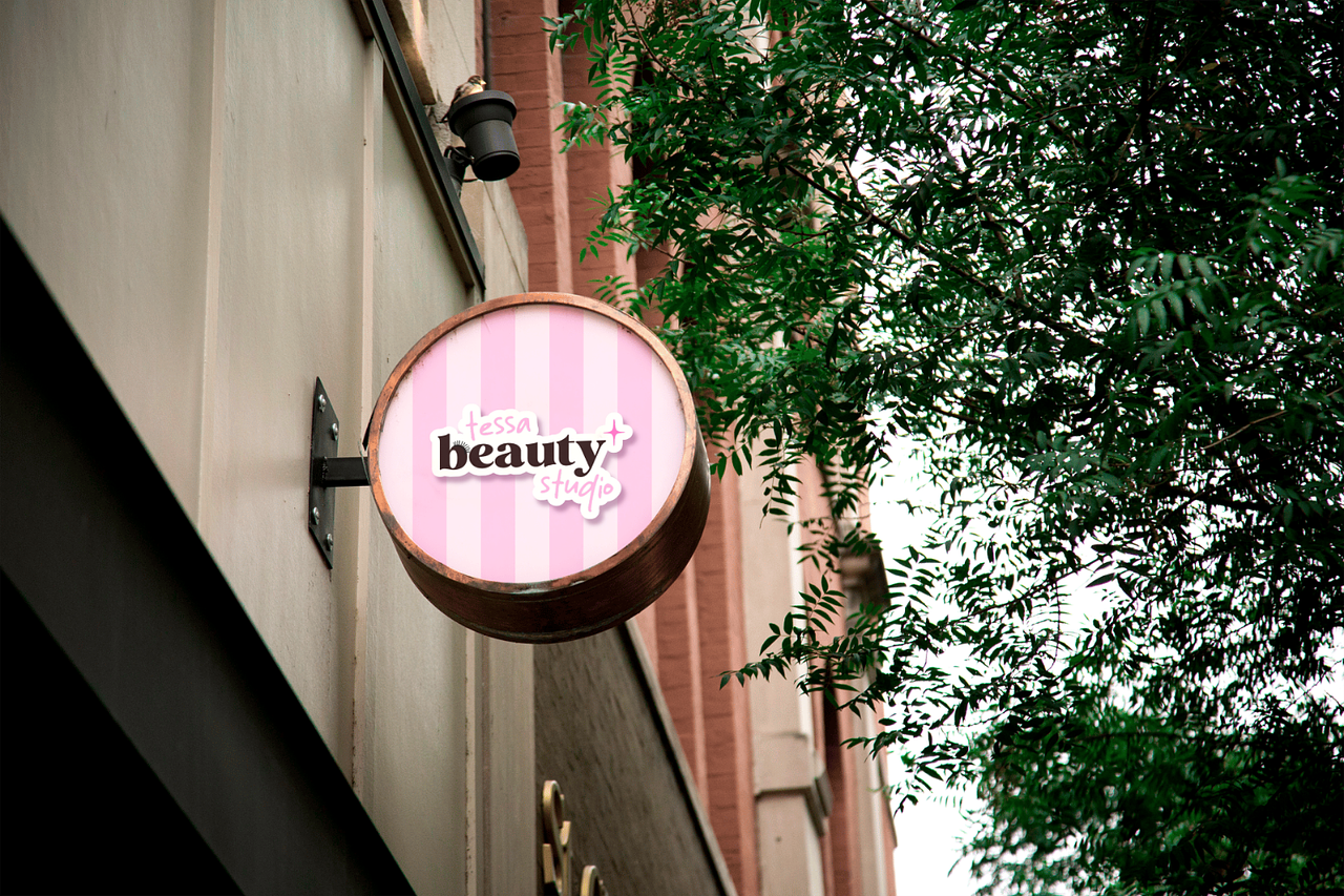 Enseigne salon de beauté