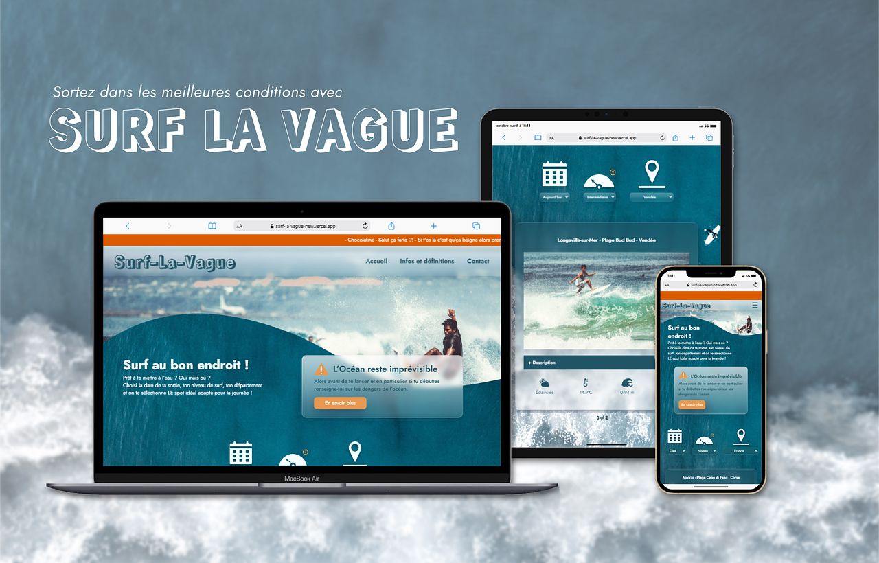Site Surf La Vague