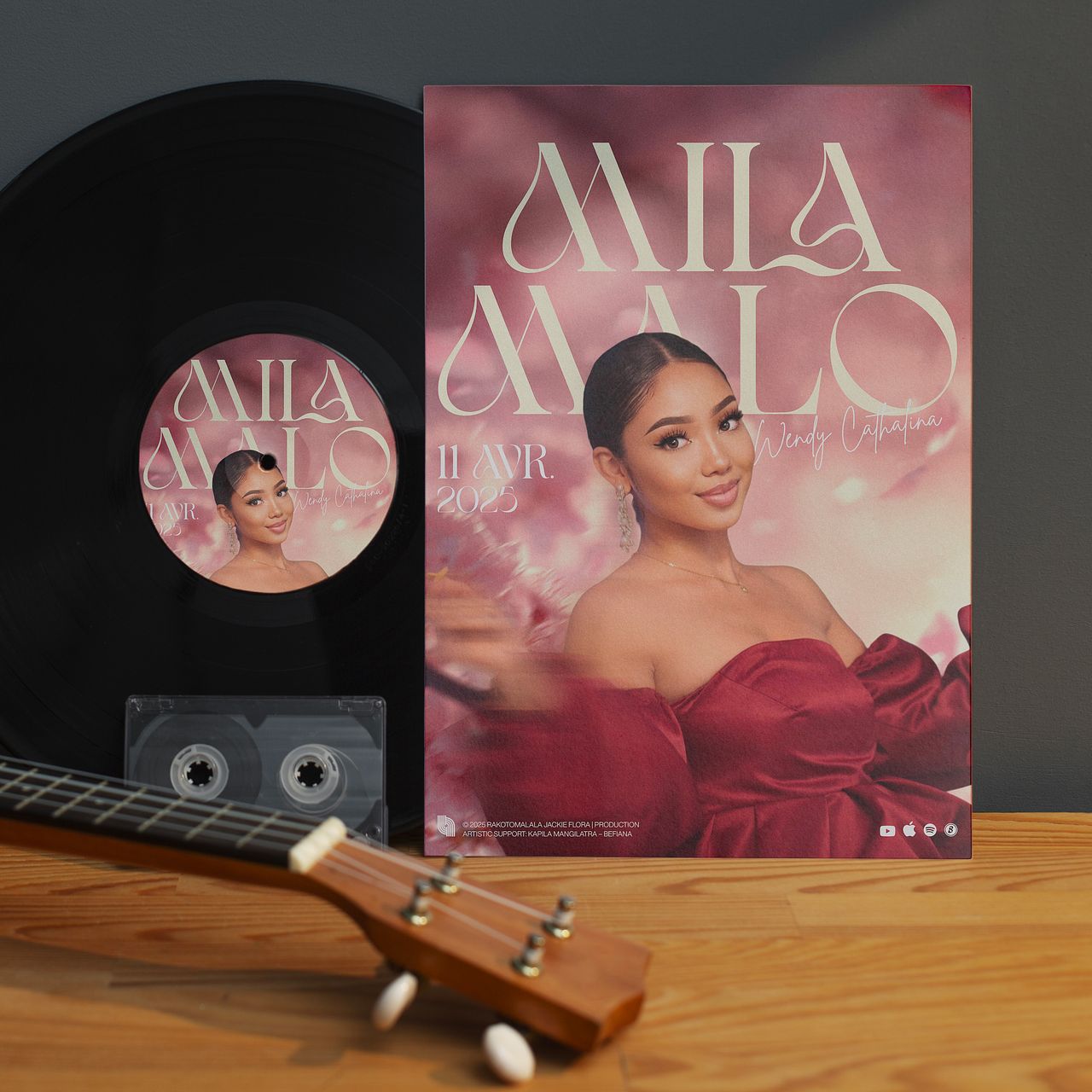 MILA MALO - Pochette Design