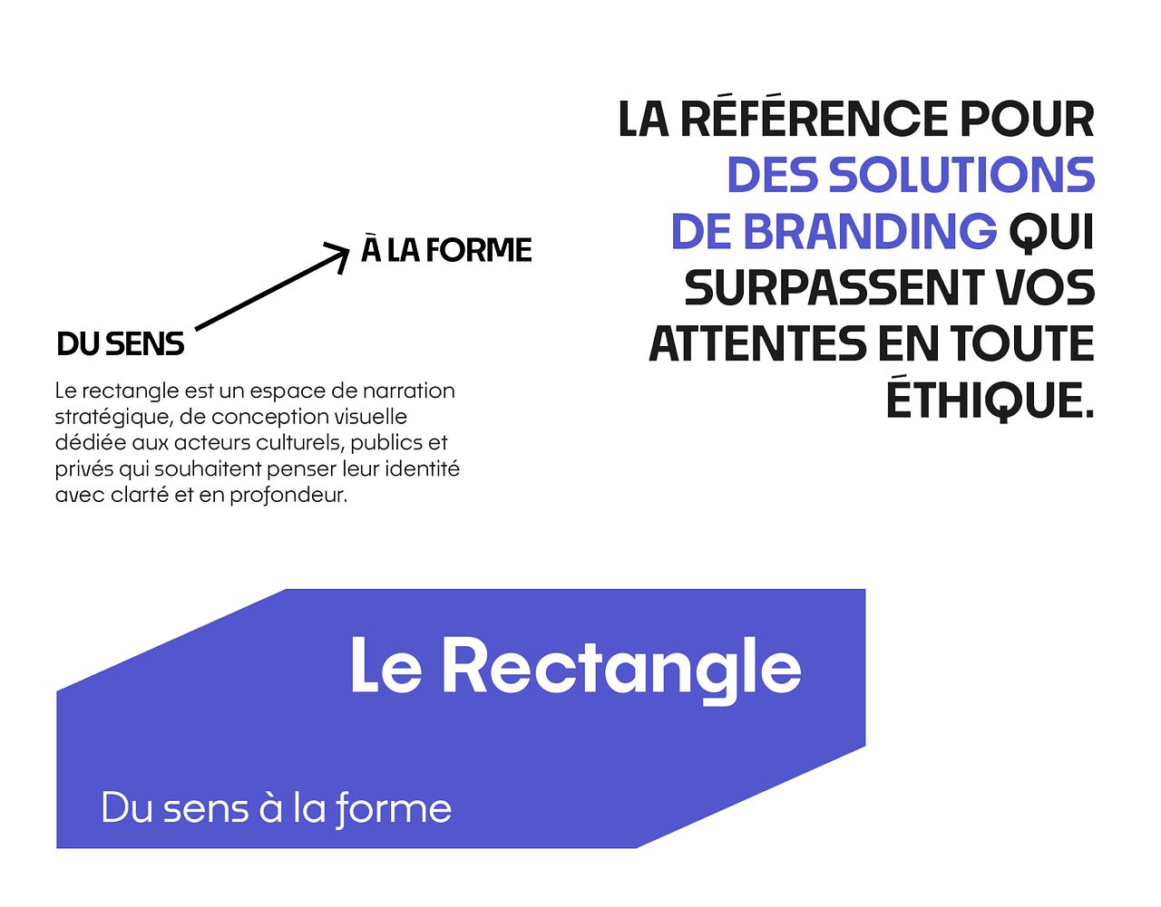 Branding et identité visuelle