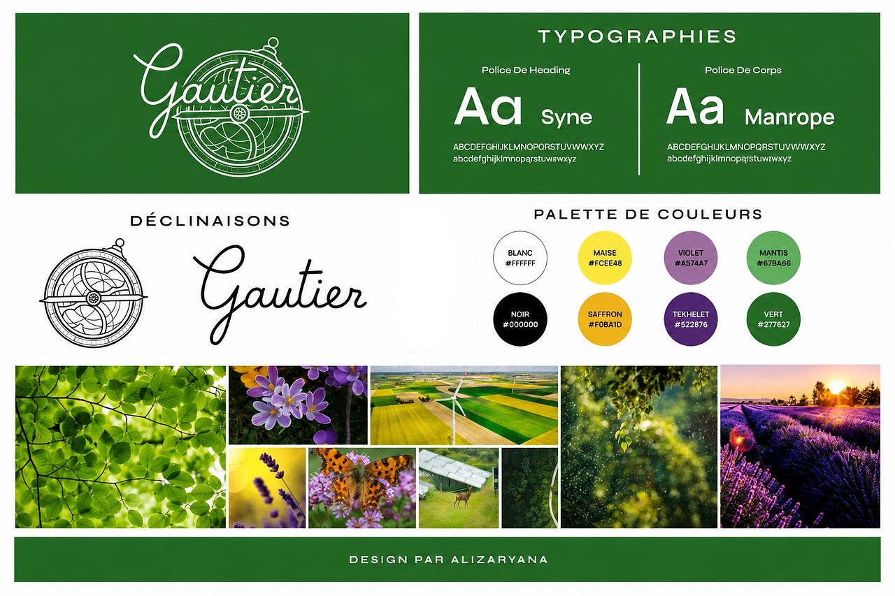 Gautier – Identité visuelle