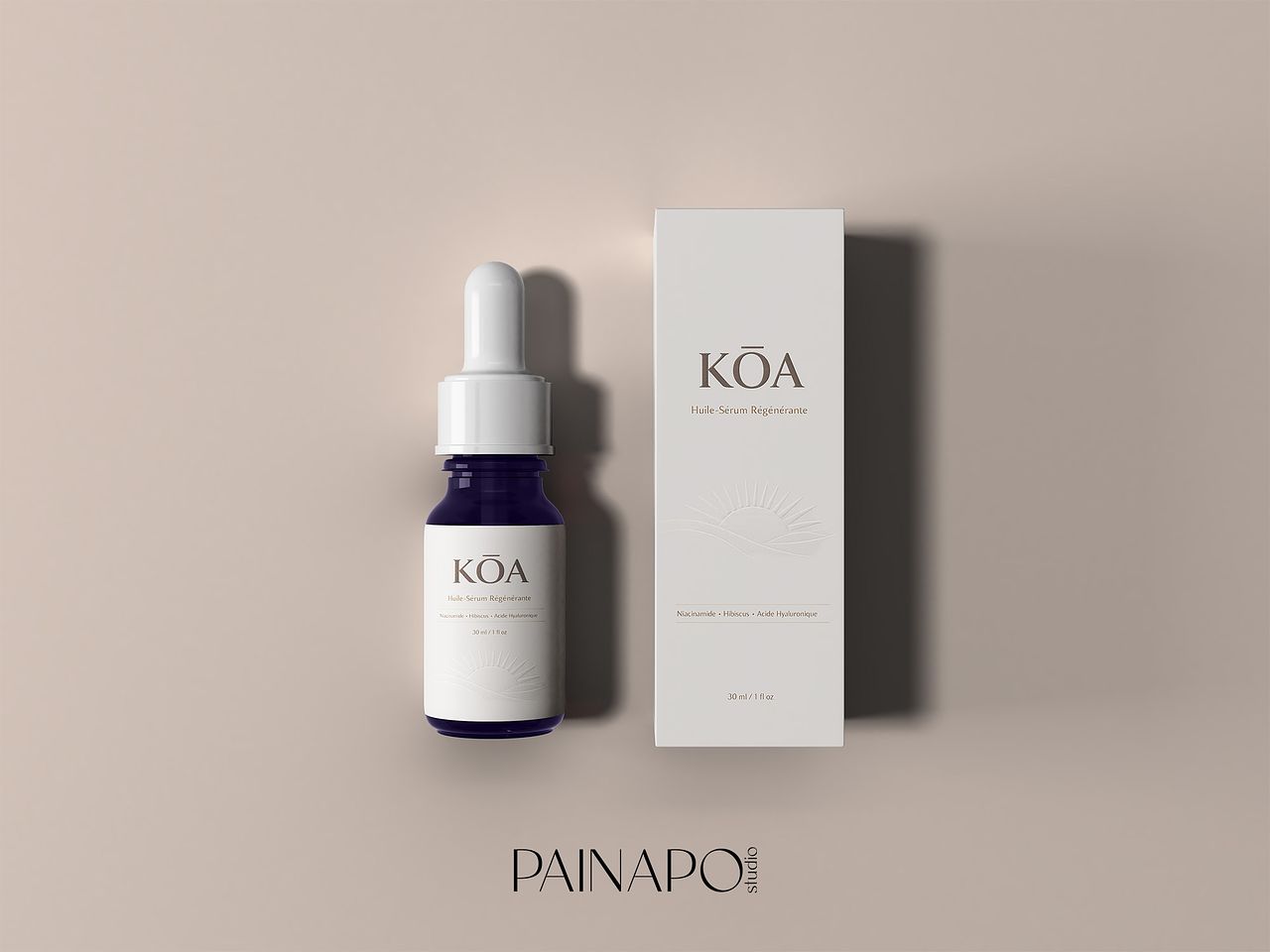 Etiquette et packaging cosmétique