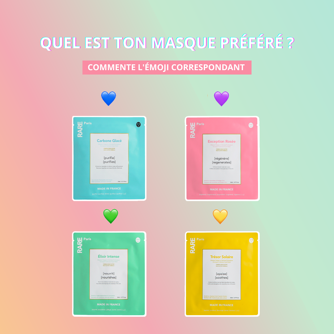 Poste réseaux sociaux RARE PARIS