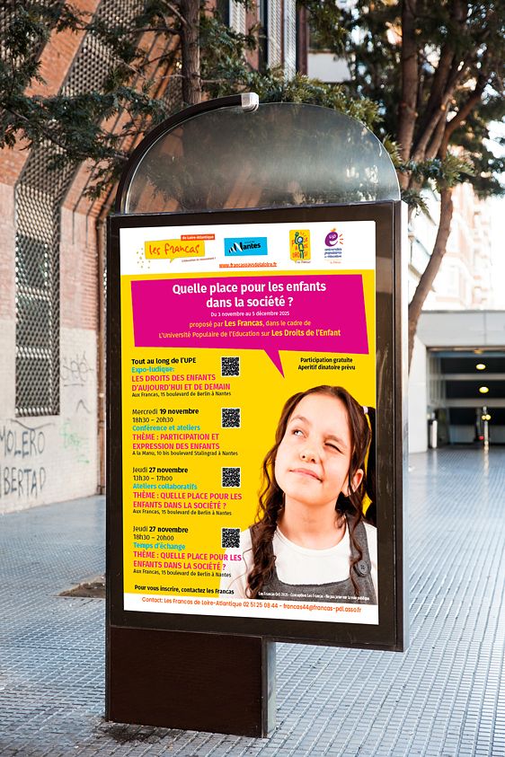 Affiche "Les Francas"