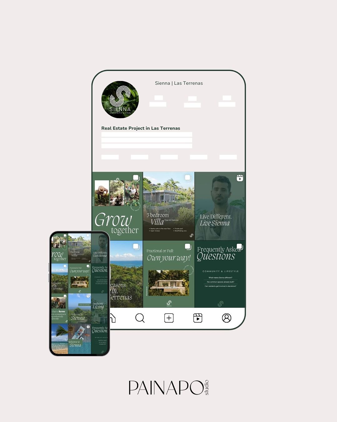 Habillage Instagram Real Estate