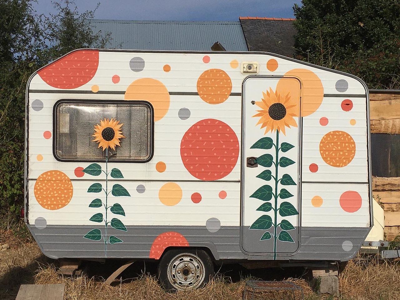 Fresque caravane
