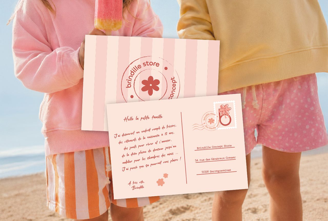 Brindille • Branding d'un concept store enfant