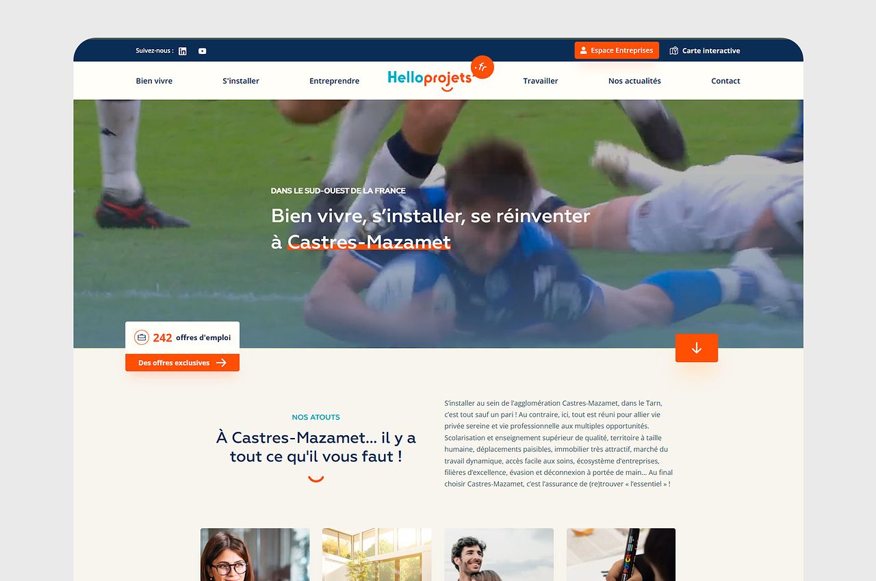 HelloProjets | Conception UX/UI
