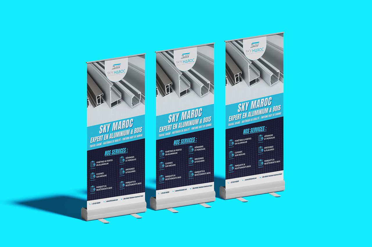 RollUp & Identité Visuelle Professionnelle