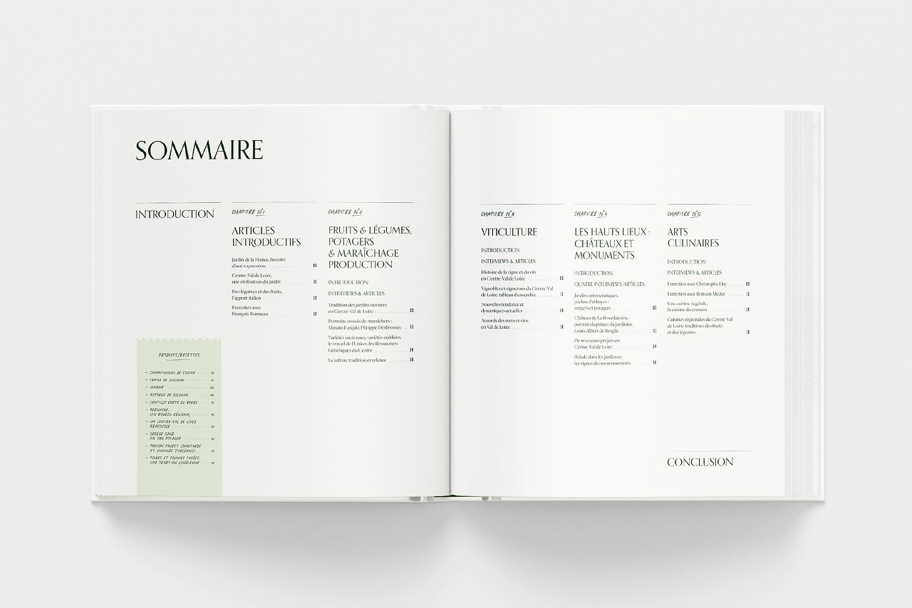 Livre - Gastronomie du jardin de la france