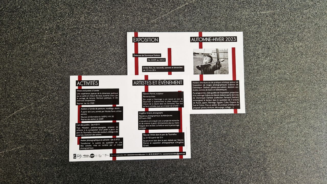 Programme de saison de l'association Tournefou