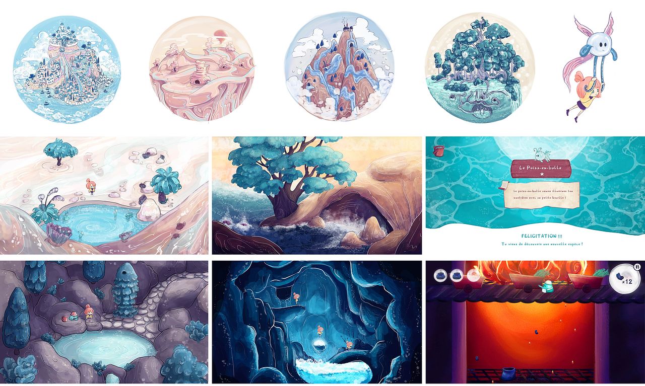 Cléma - jeu PC - concepts art