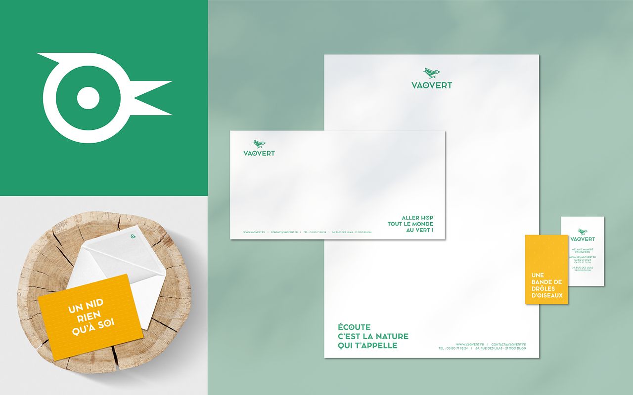 Identité visuelle Vaovert