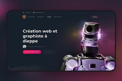 Web design futur portfolio