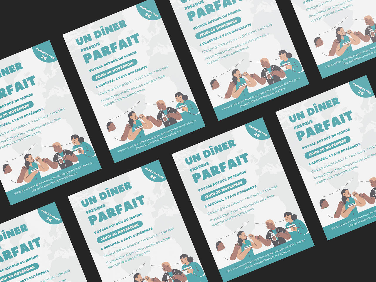 Affiche – Dîner Presque Parfait - 2025