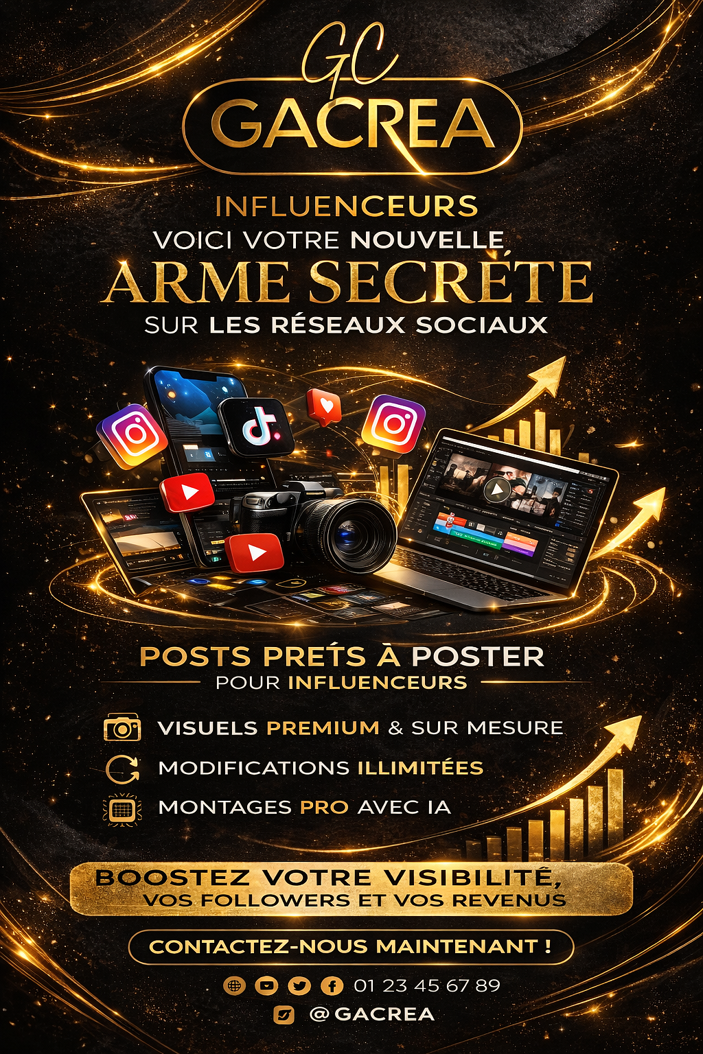 Flyer réseaux sociaux