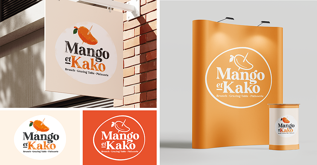 Refonte de logo pour Mango & Kako