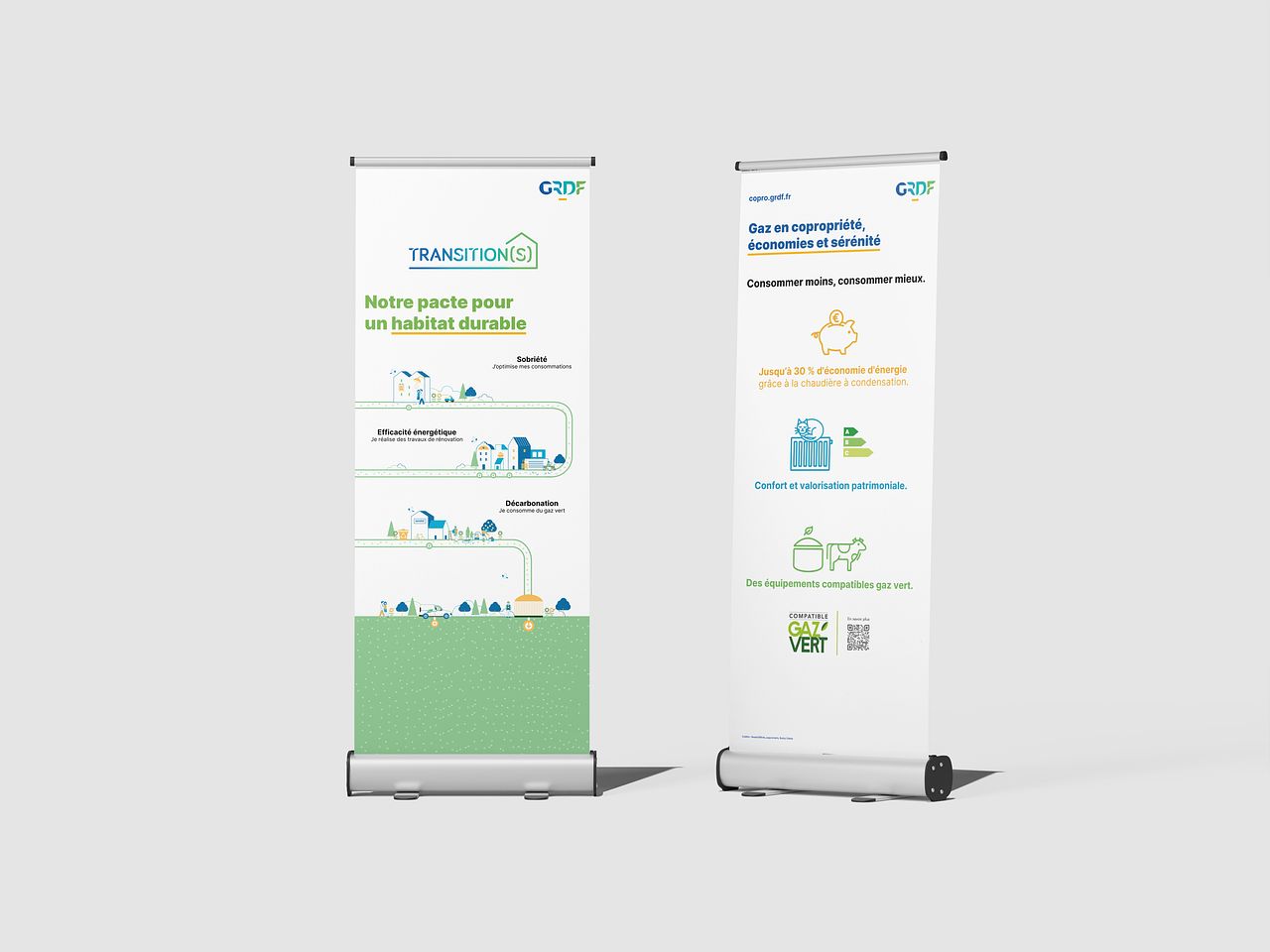 GRDF - Visuels Stand