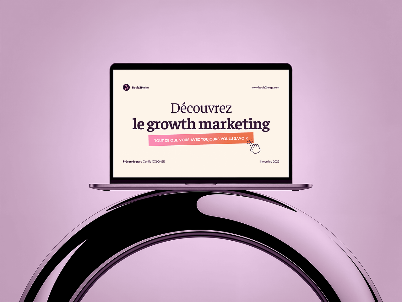 Support Marketing Boule2Neige
