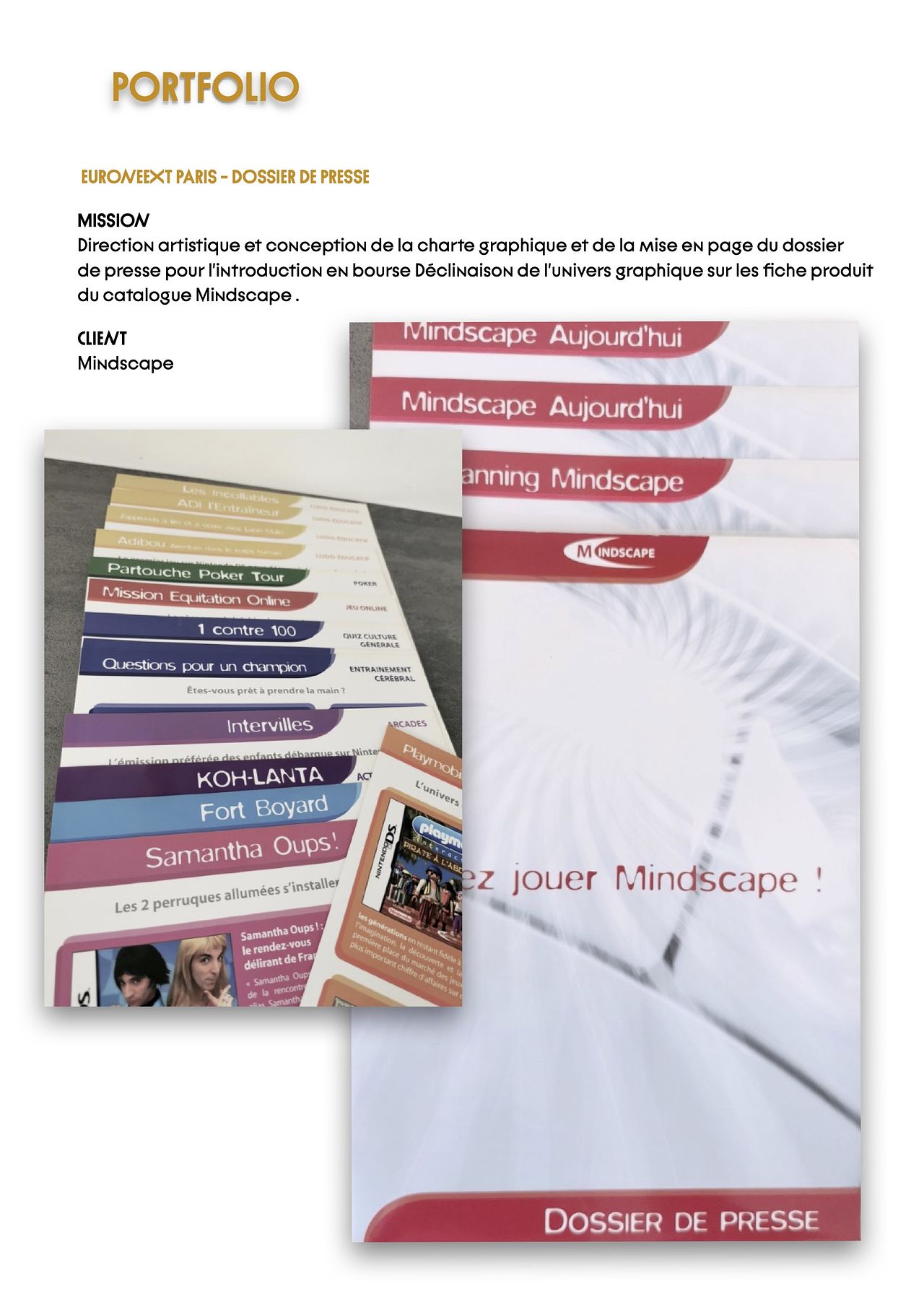 DOSSIER DE PRESSE