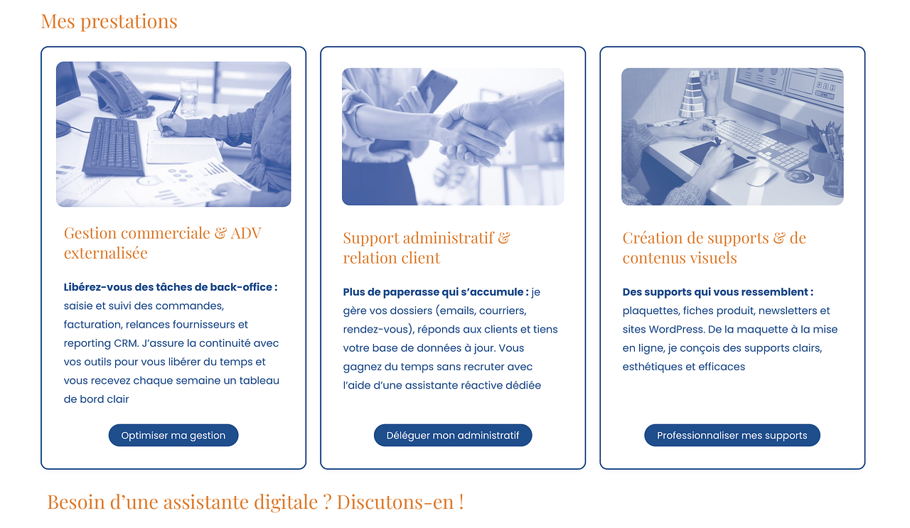 Site web Elem’Com – design & intégration