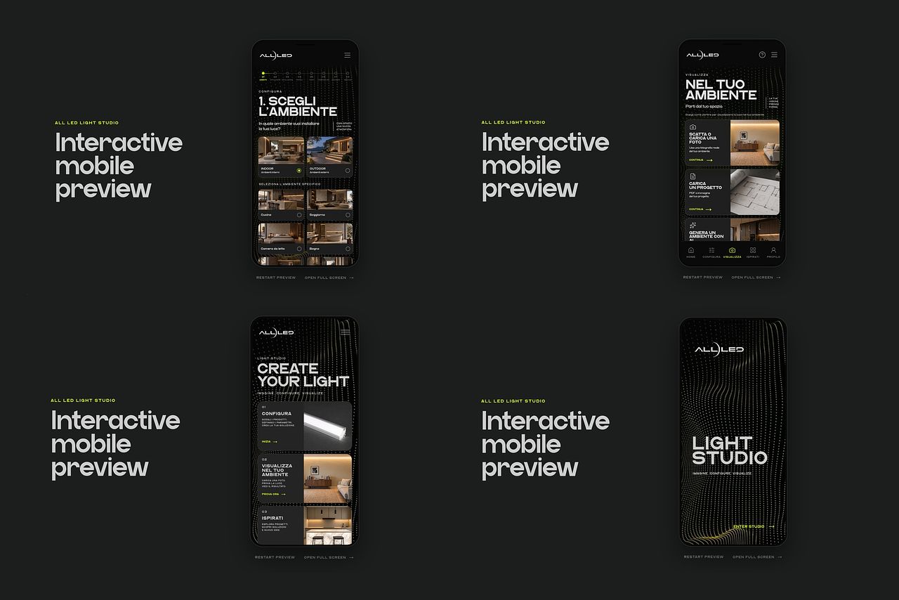UX/UI & configurateur interactif — ALL LED Light S