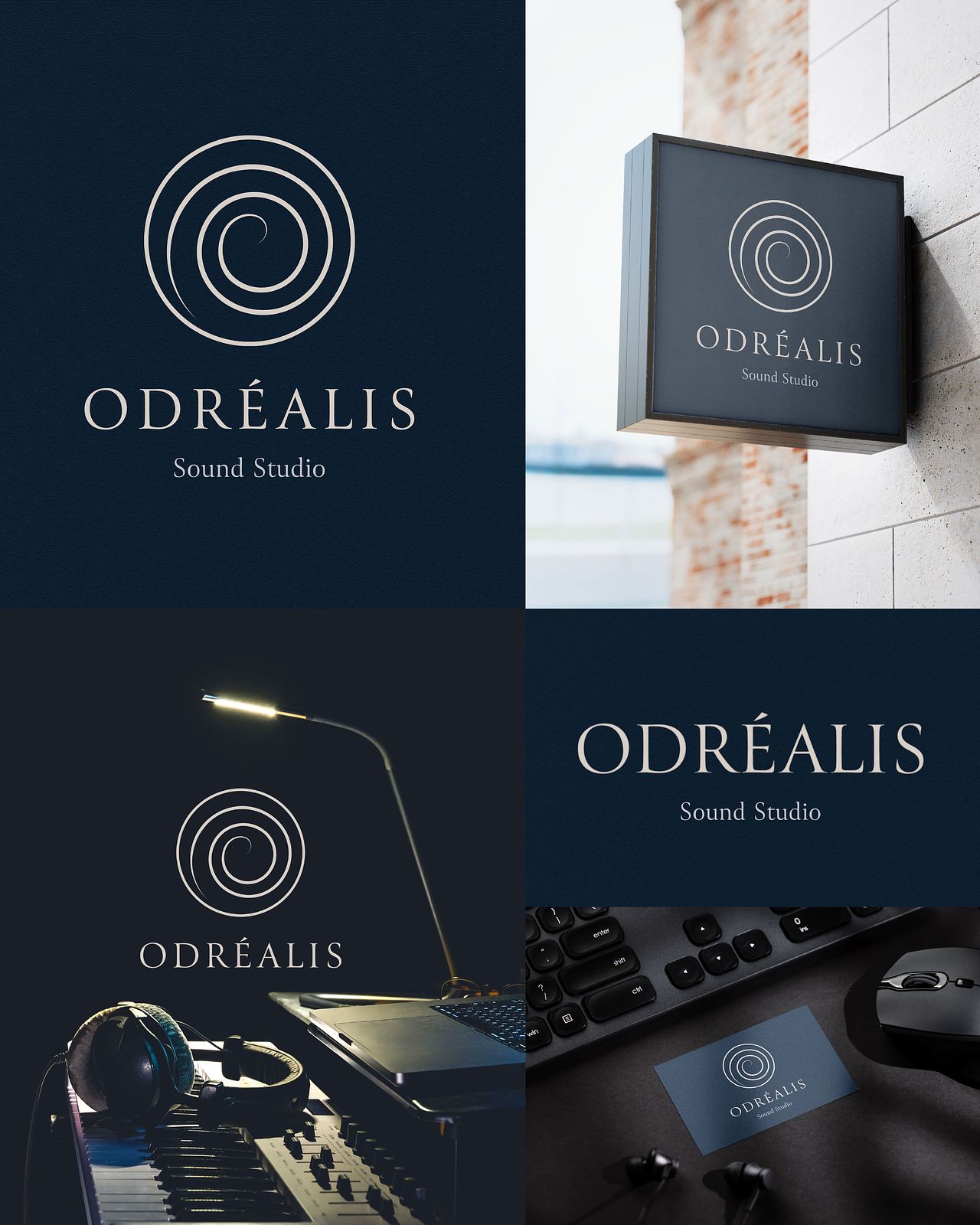 Identité Studio d'Enregistrement "Odréalis"