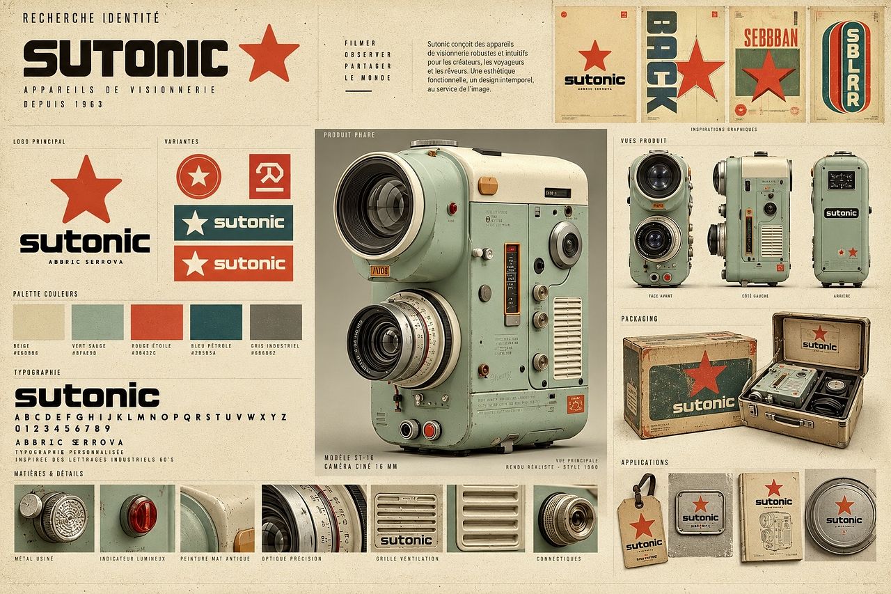 SUTONIC | Industrial Design 1960