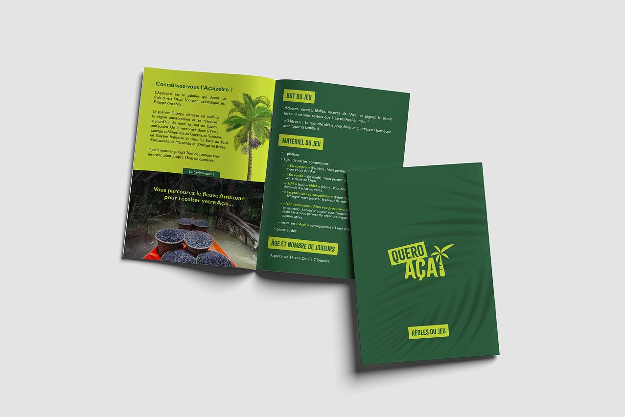 Livret de règles - Quero Açai