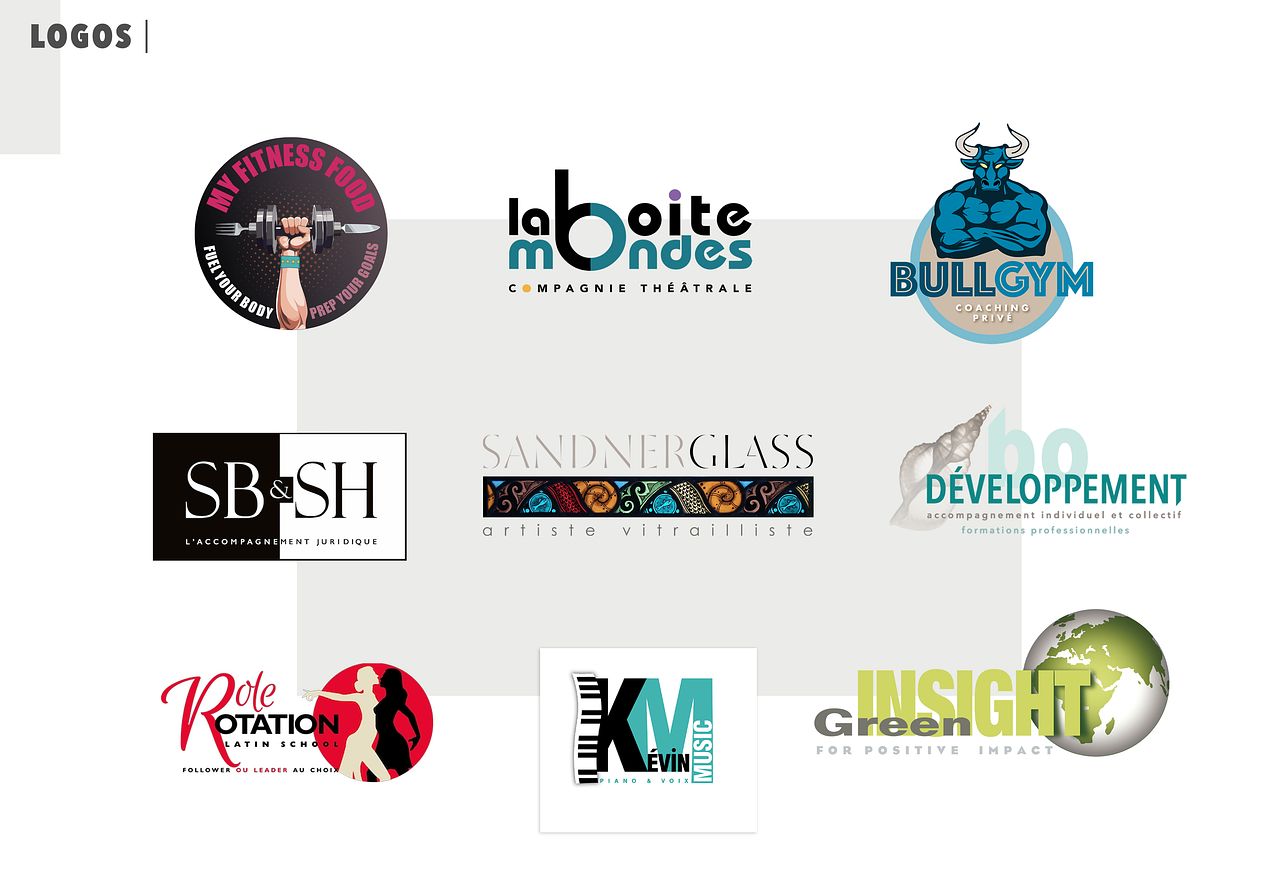 Logos divers secteurs