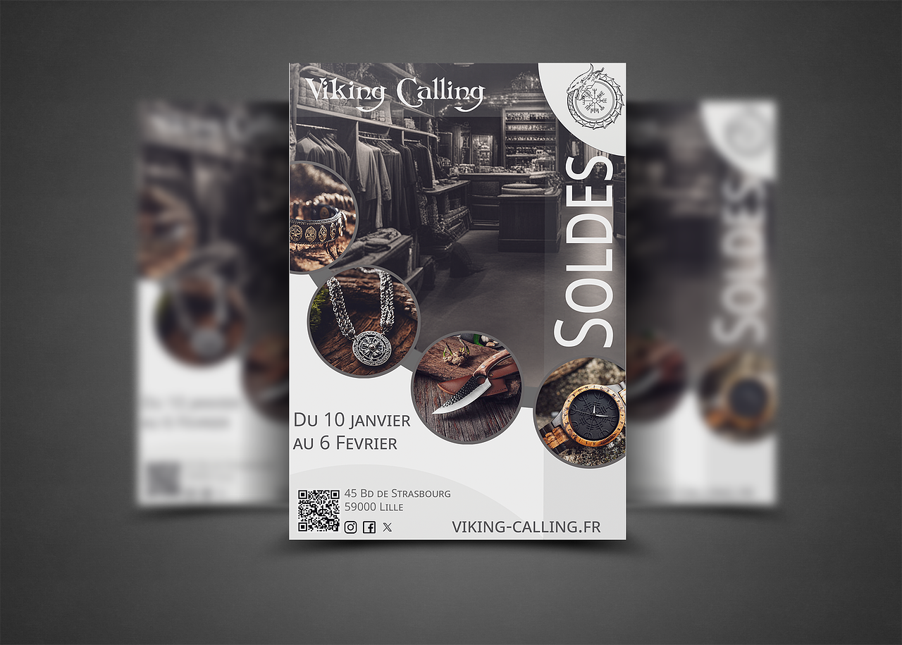 Flyer Boutique à Thème – Soldes