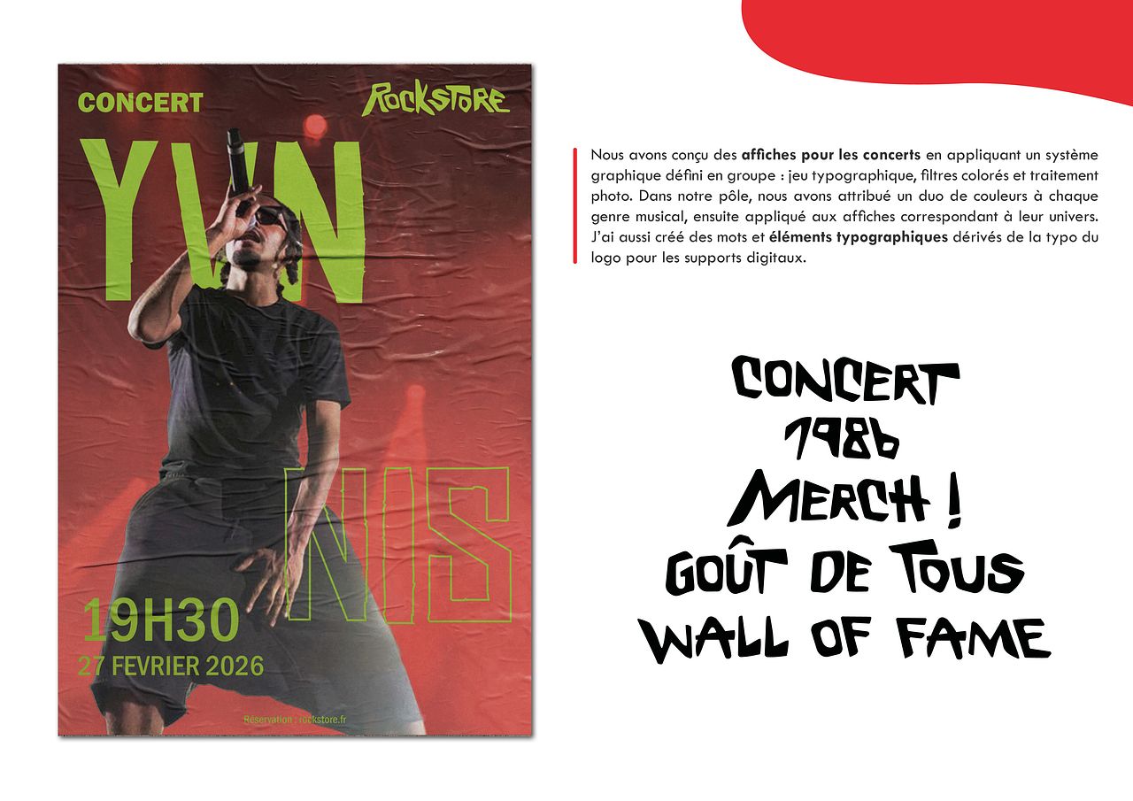 Refonte Identité Visuelle - Rockstore