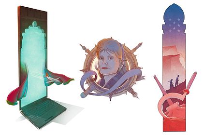 Illustration presse