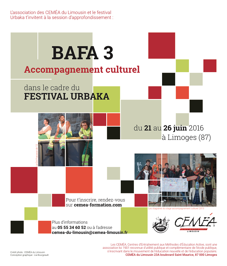 Plaquette de formation BAFA