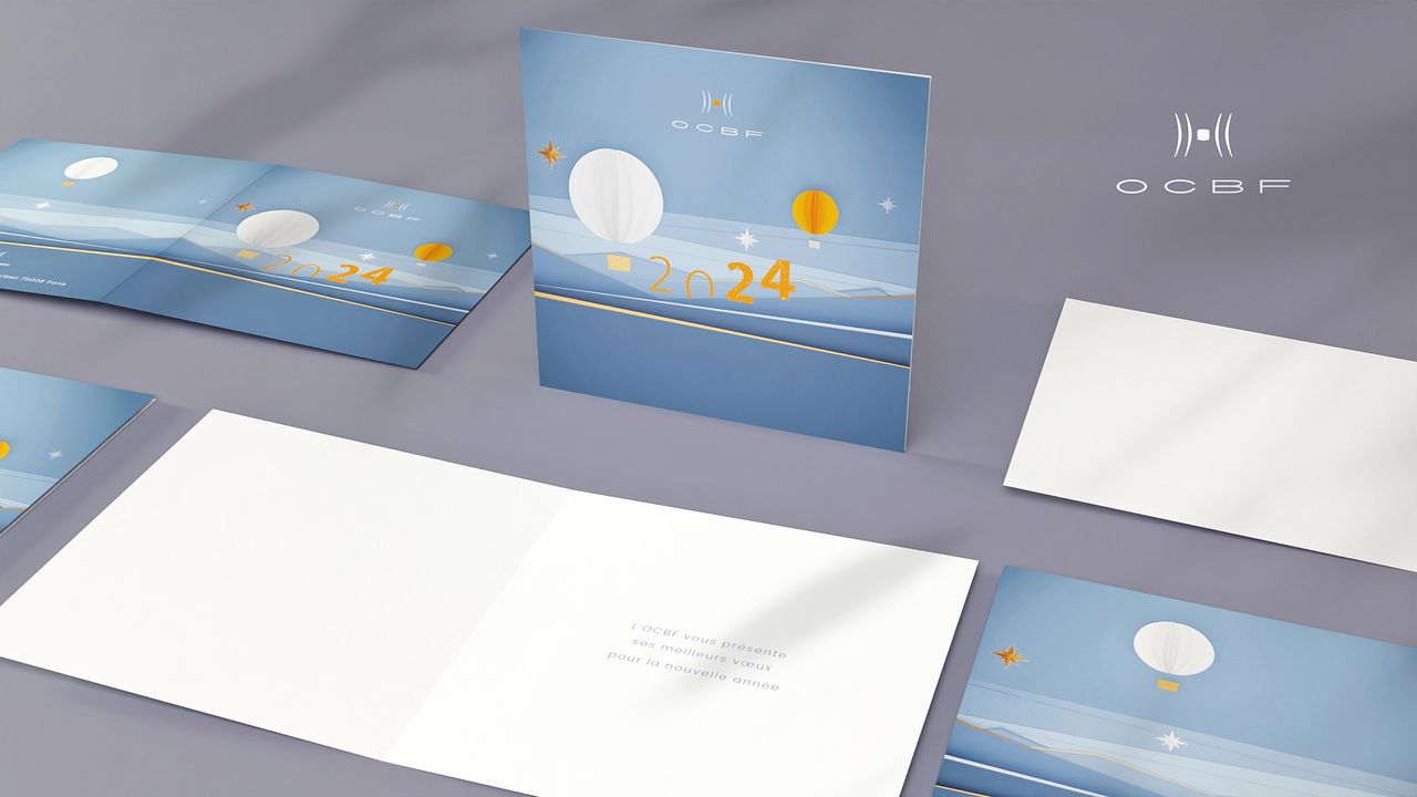 Carte de vœux OCBF