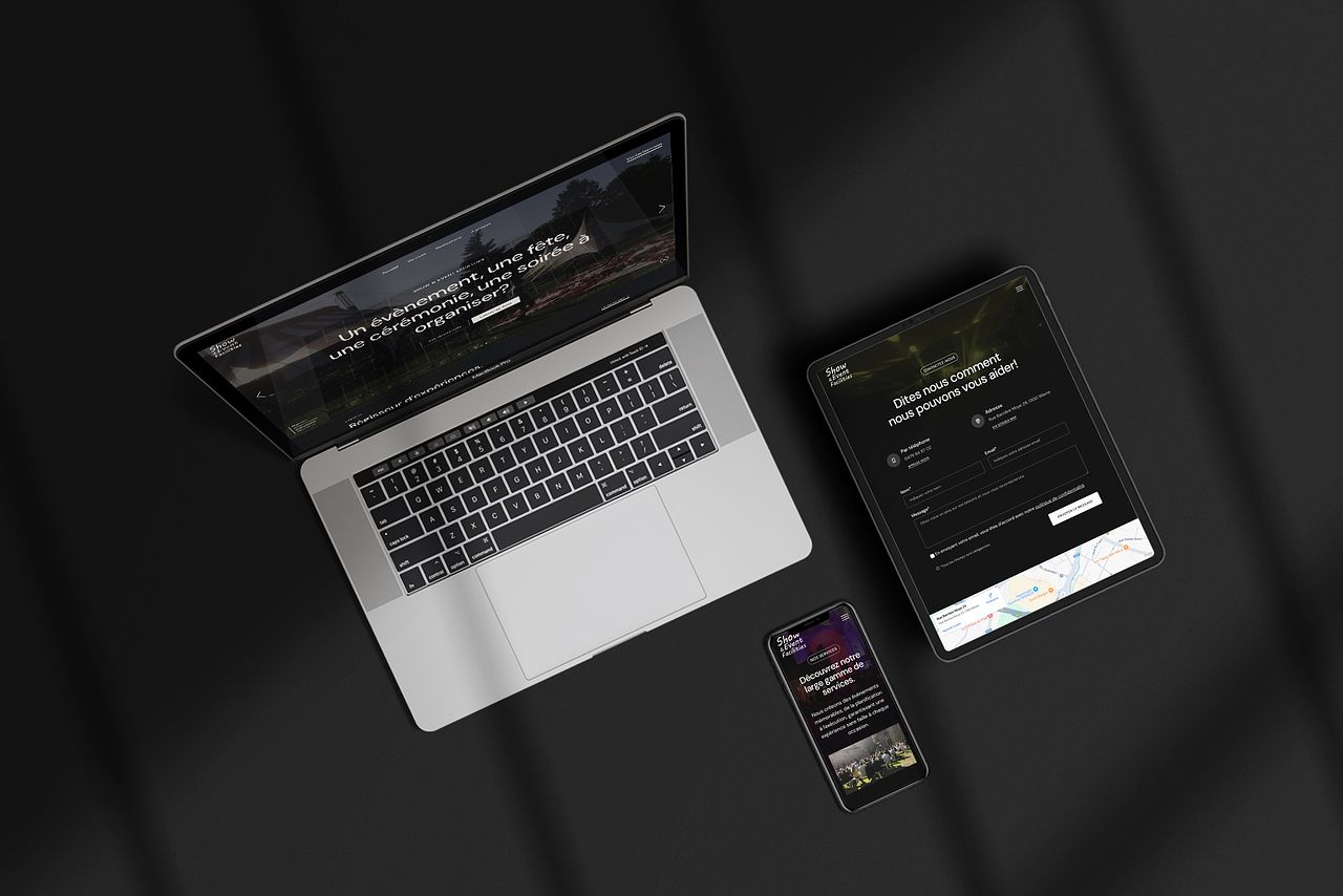 Site Web - Show & Event Facilities