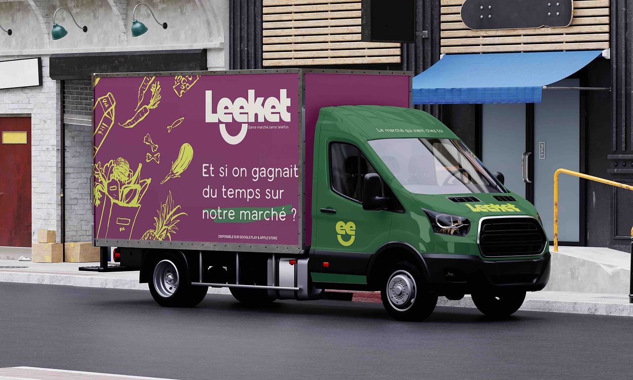 BRANDING APP FOOD LEEKET