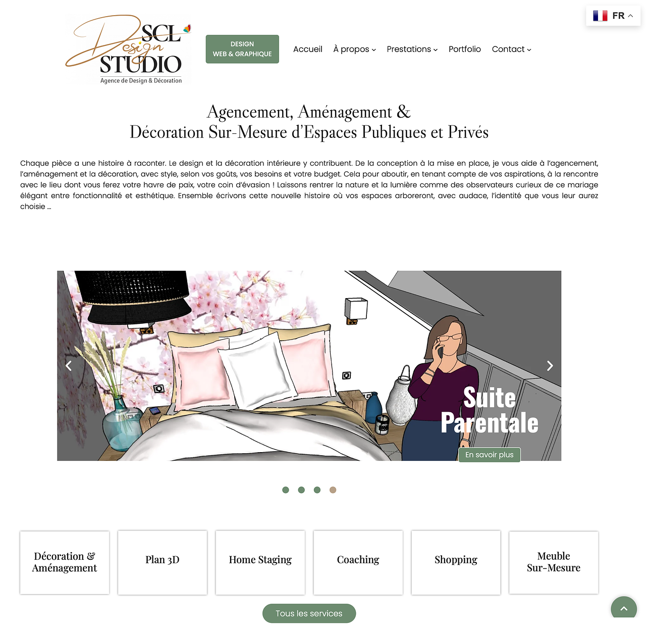 Site Web déco Intérieure