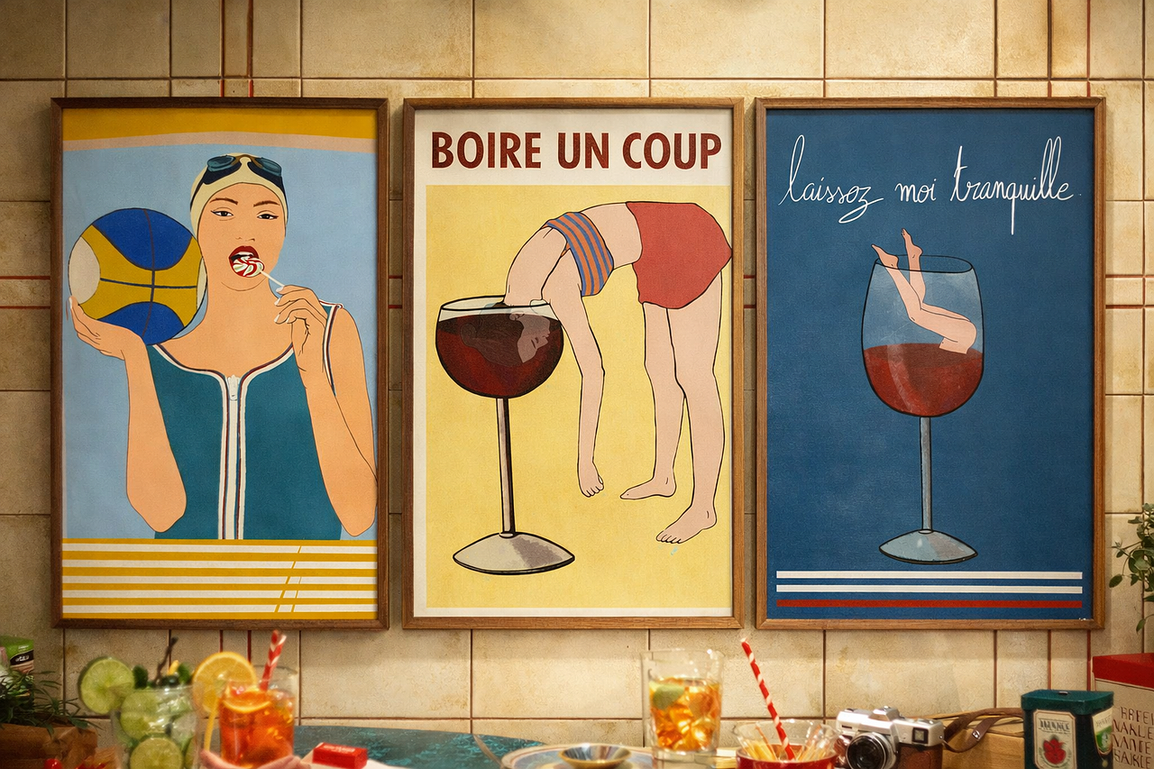 Illustrations Vintage sur mesure