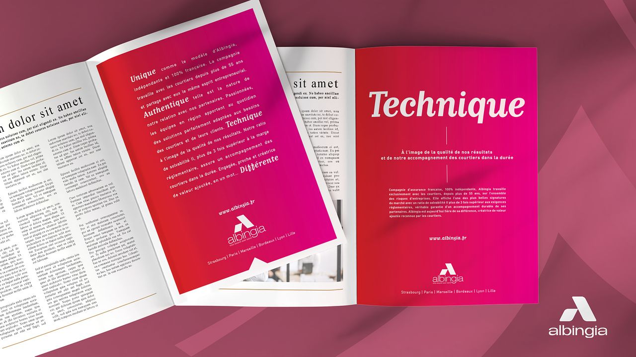 Annonce Presse Albingia